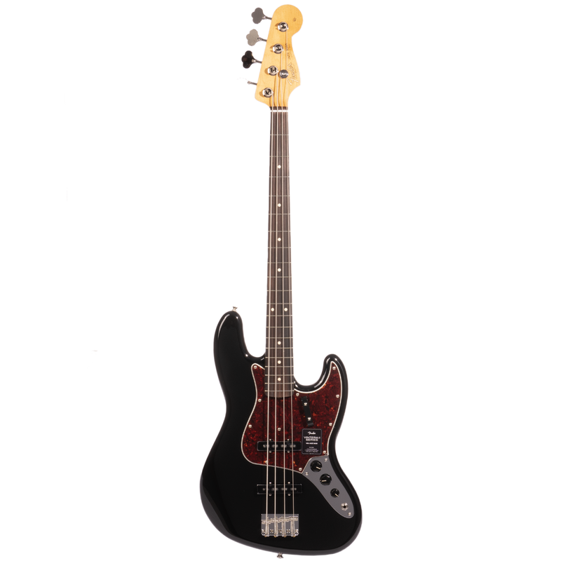 Fender Vintera II ‘60s Jazz Bass Guitar, Rosewood Fingerboard, Black