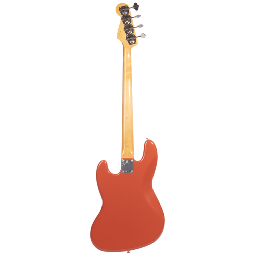 Fender jazz bass road worn fiesta red discount