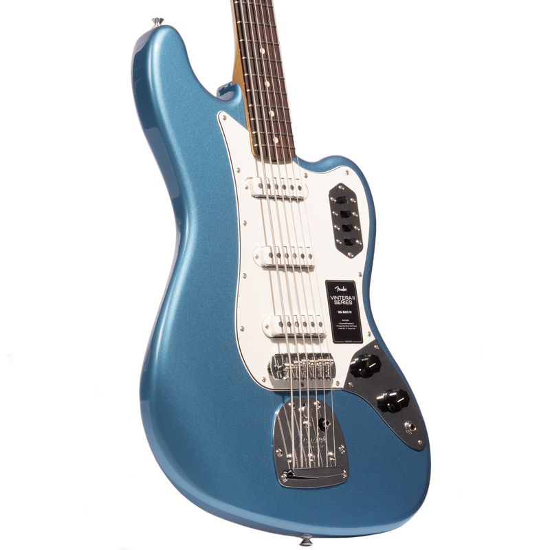 Fender Vintera II ‘60s Bass VI, Rosewood Fingerboard, Lake Placid Blue