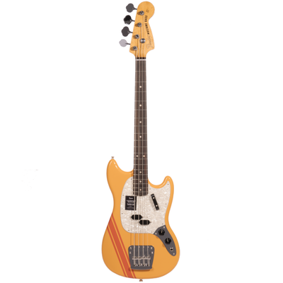 Fender Vintera II ‘70s Mustang Bass Guitar, Rosewood Fingerboard, Competition Orange