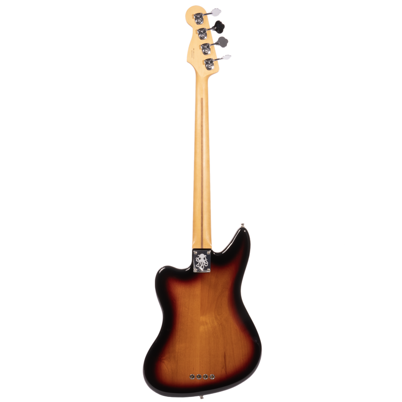 Fender Mark Hoppus Jaguar Bass Guitar, Rosewood Fingerboard, 3-Color Sunburst