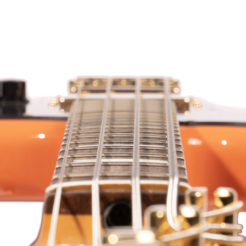 Fender Limited Edition Mike Kerr Jaguar Bass Guitar, Tiger's Blood Orange