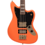 Fender Limited Edition Mike Kerr Jaguar Bass Guitar, Tiger's Blood Orange