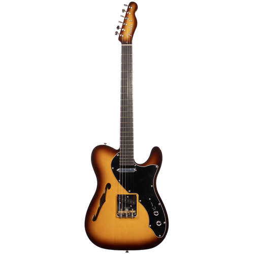 Fender Limited Edition Suona Telecaster Thinline Electric Guitar, Ebony Fingerboard, Violin Burst
