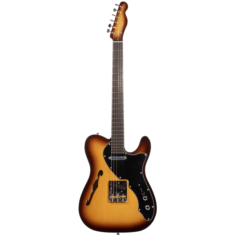 Fender Limited Edition Suona Telecaster Thinline Electric Guitar, Ebony Fingerboard, Violin Burst