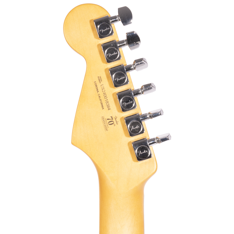 Fender Limited Edition American Professional II Stratocaster Thinline, Transparent Daphne Blue