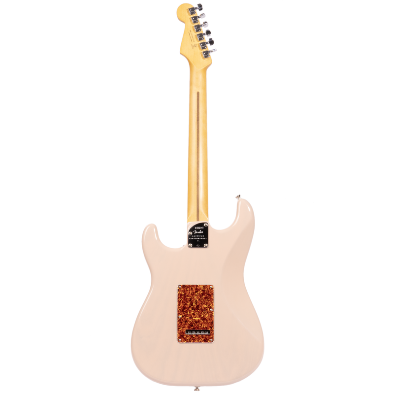 Fender Limited Edition American Professional II Stratocaster Thinline, Transparent Shell Pink