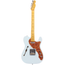 Fender Limited Edition American Professional II Telecaster Thinline, Transparent Daphne Blue