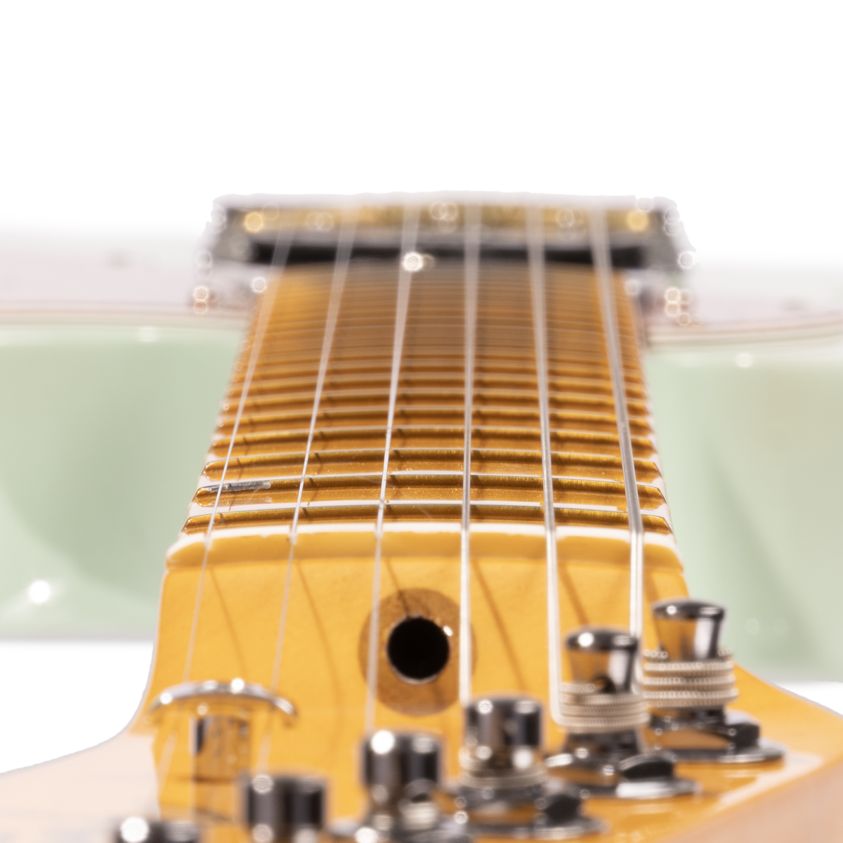 Fender Limited Edition American Professional II Telecaster Thinline, Transparent Surf Green
