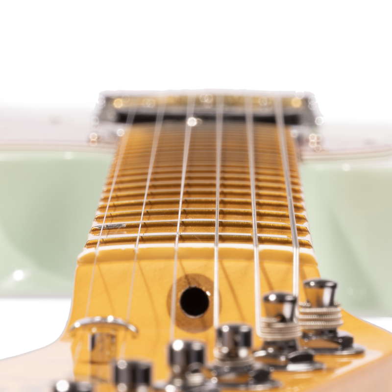 Fender Limited Edition American Professional II Telecaster Thinline, Transparent Surf Green
