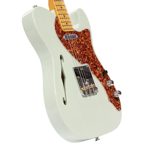 Fender Limited Edition American Professional II Telecaster Thinline, Transparent Surf Green
