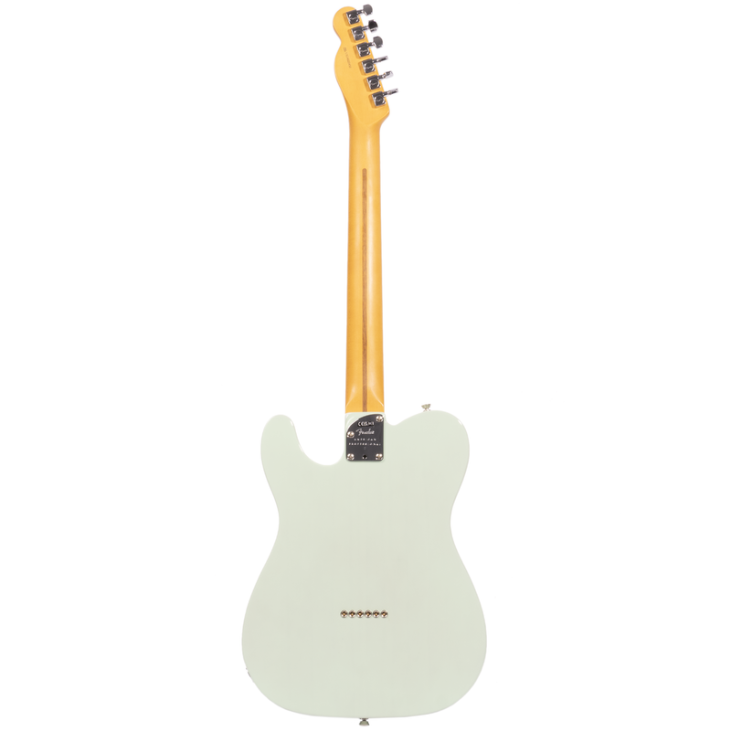 Fender Limited Edition American Professional II Telecaster Thinline, Transparent Surf Green