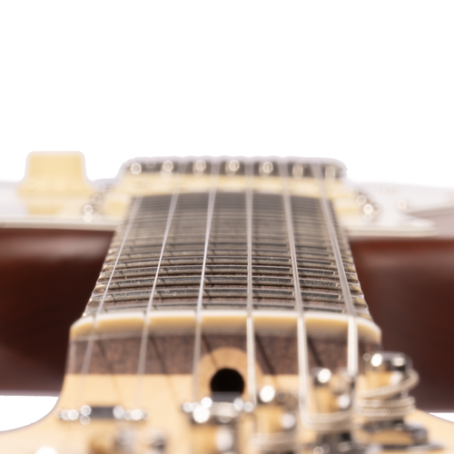 Fender American Performer Stratocaster Electric Guitar, Sassafras, Mocha