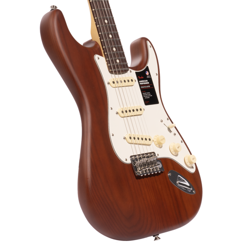 Fender American Performer Stratocaster Electric Guitar, Sassafras, Mocha