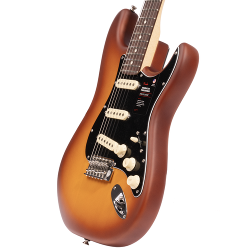 Fender American Performer Stratocaster Electric Guitar, Spruce, Honey Burst