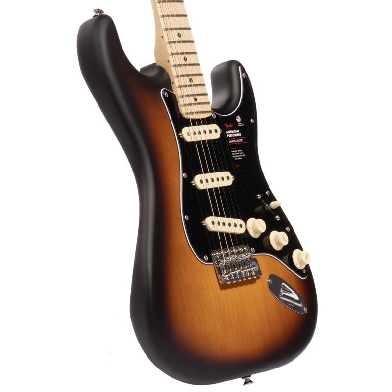 Fender American Performer Pine Stratocaster Electric Guitar, Pine, 2-color Sunburst