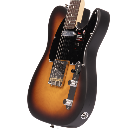 Fender American Performer Telecaster Electric Guitar, Pine, 2-color Sunburst