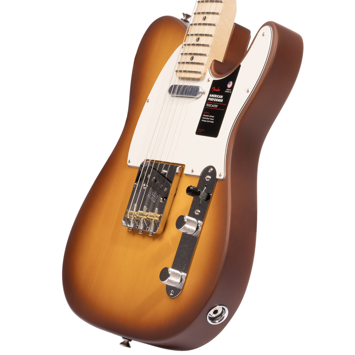 Fender American Performer Telecaster Electric Guitar, Spruce
