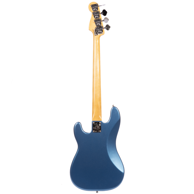 Fender Tony Franklin Fretless Precision Bass, Ebony Fingerboard, Lake Placid Blue