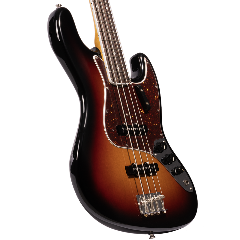 Fender American Vintage II 1966 Jazz Bass, Rosewood, 3 Color Sunburst