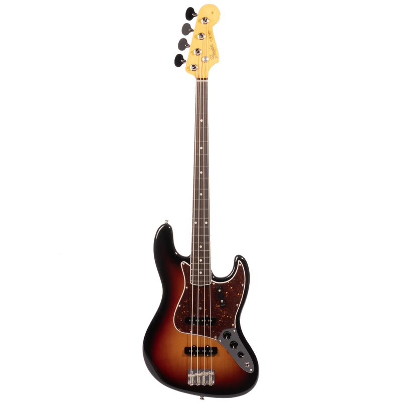 Fender American Vintage II 1966 Jazz Bass, Rosewood, 3 Color Sunburst