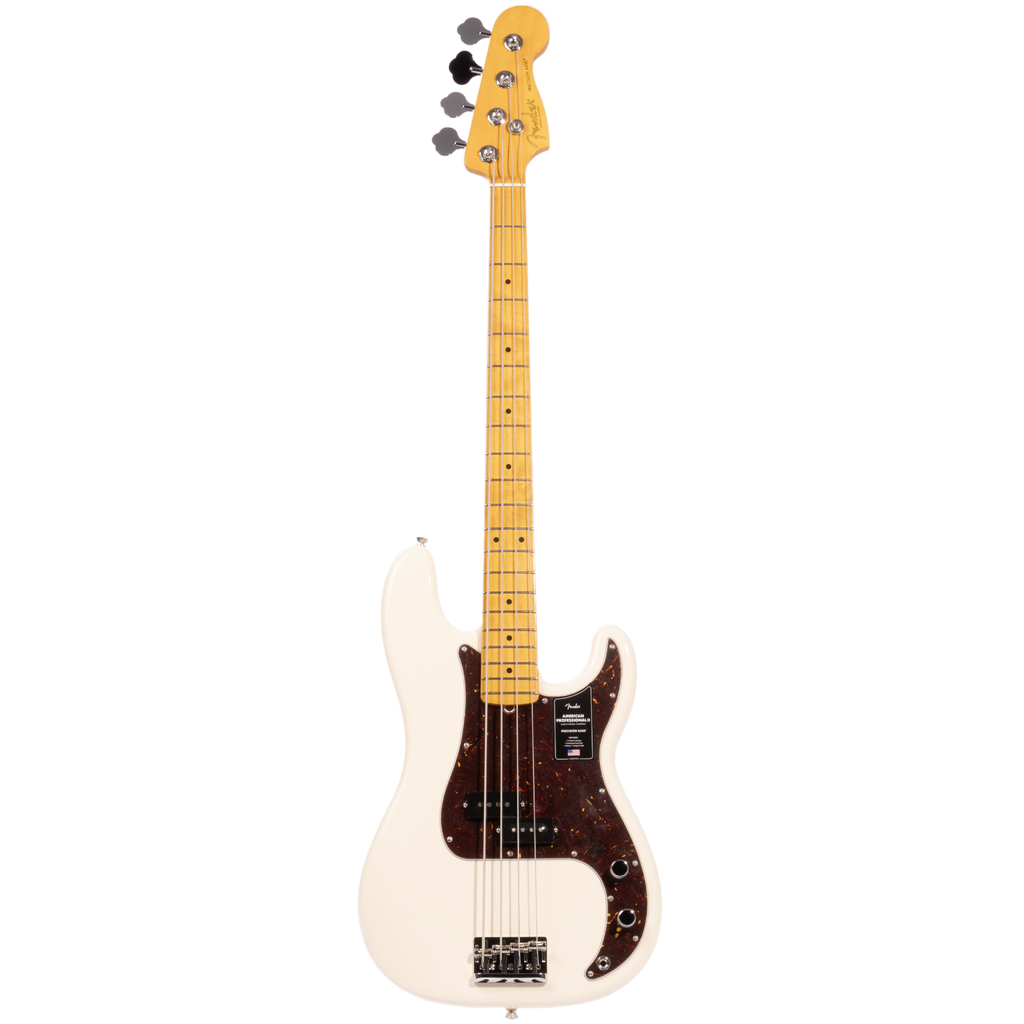 Fender American Professional II Precision Bass Guitar, Maple