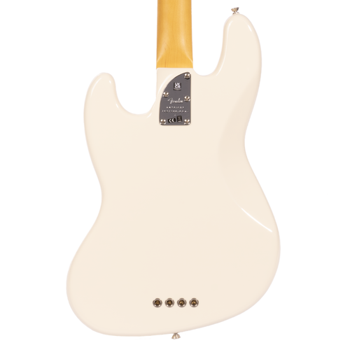 Fender American Professional II Jazz Bass Guitar, Maple Fingerboard, Olympic White
