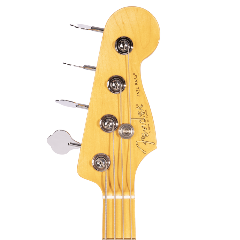 Fender American Professional II Jazz Bass Guitar, Maple Fingerboard, Olympic White