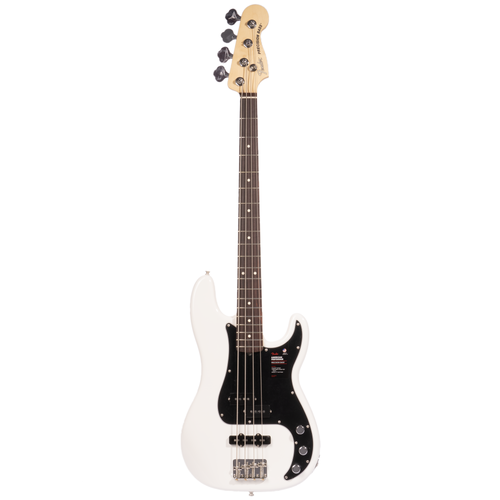 Fender American Performer Precision Bass Guitar, Rosewood Fingerboard, Arctic White