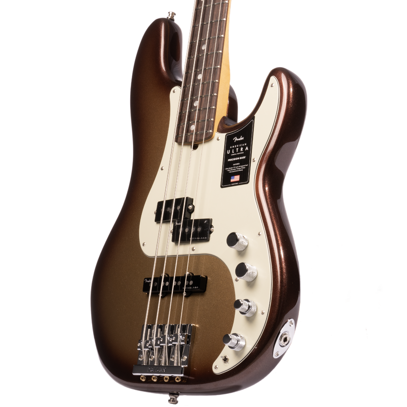 Fender American Ultra Precision Bass Rosewood Fingerboard Mocha Burst