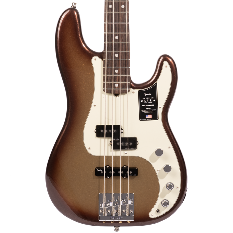 Fender American Ultra Precision Bass Rosewood Fingerboard Mocha Burst