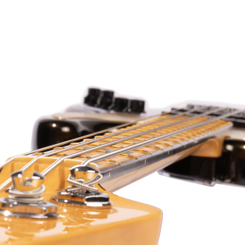 Fender American Ultra Jazz Bass Maple Fingerboard Texas Tea