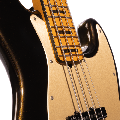 Fender American Ultra Jazz Bass Maple Fingerboard Texas Tea