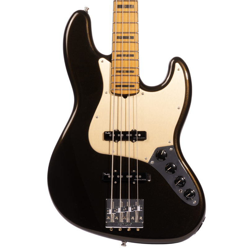 Fender American Ultra Jazz Bass Maple Fingerboard Texas Tea