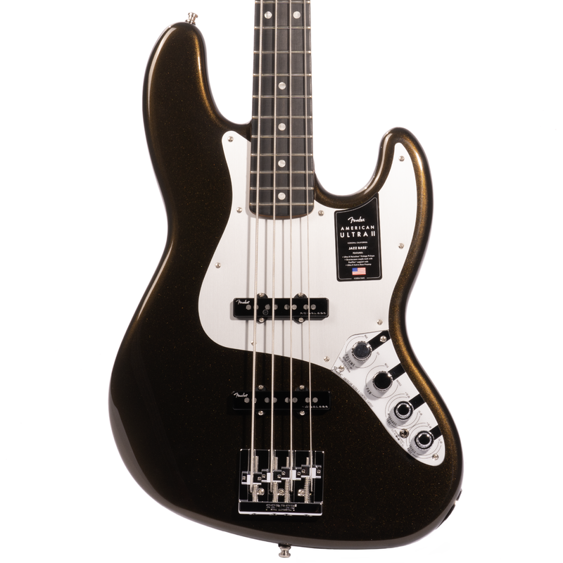 Fender American Ultra II Jazz Bass Guitar, Ebony Fingerboard, Texas Te Fender American Ultra II Jazz Bass Guitar, Ebony Fingerboard, Texas Te