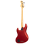 Fender American Ultra II Jazz Bass Guitar, Maple Fingerboard, Sinister Red