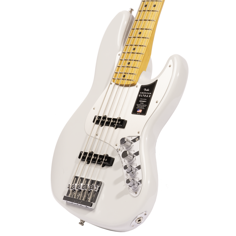 Fender American Ultra II Jazz Bass V Guitar, Maple