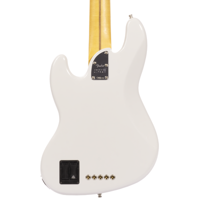 Fender American Ultra II Jazz Bass V Guitar, Maple Fingerboard, Avalanche