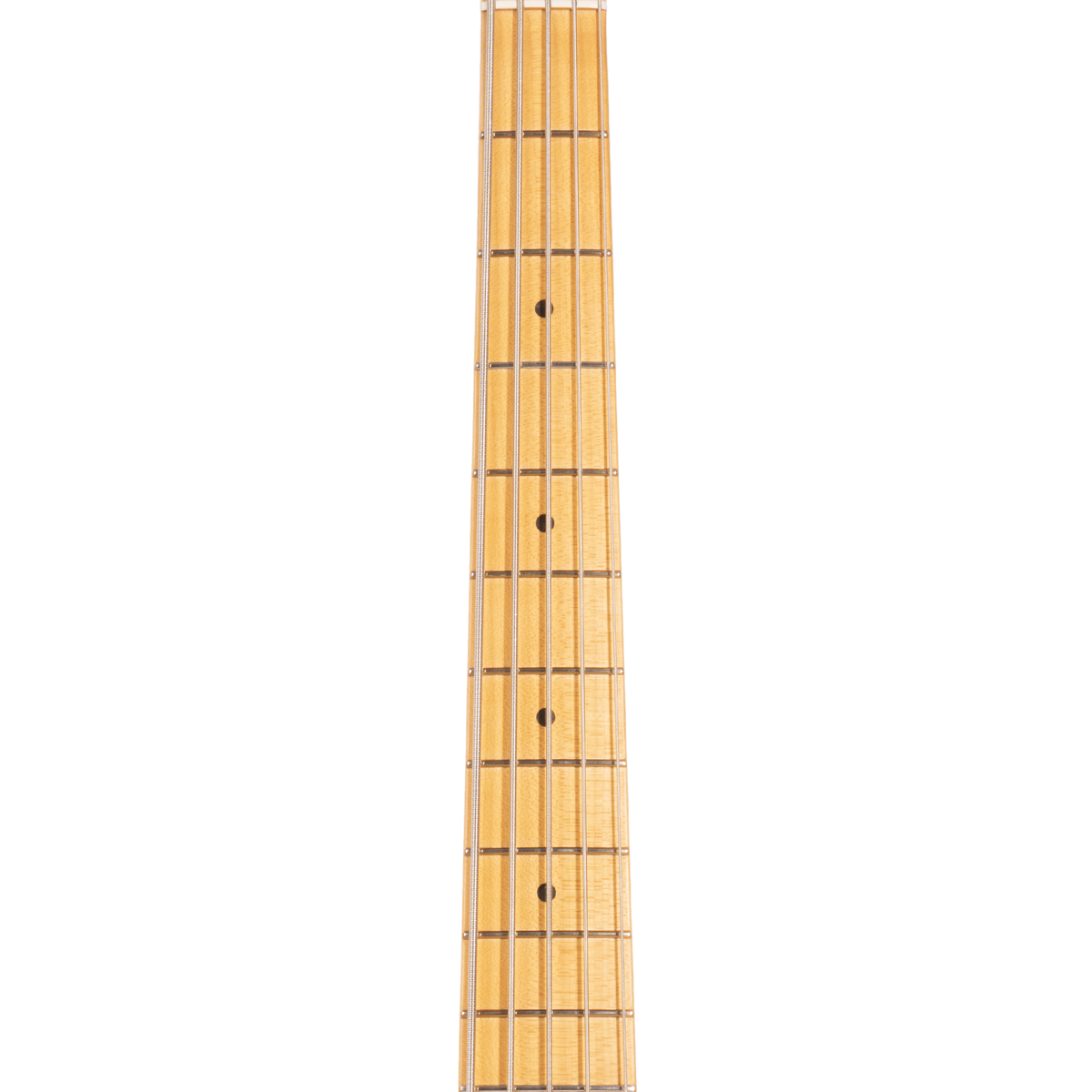 Fender American Ultra II Jazz Bass V Guitar, Maple Fingerboard, Avalanche