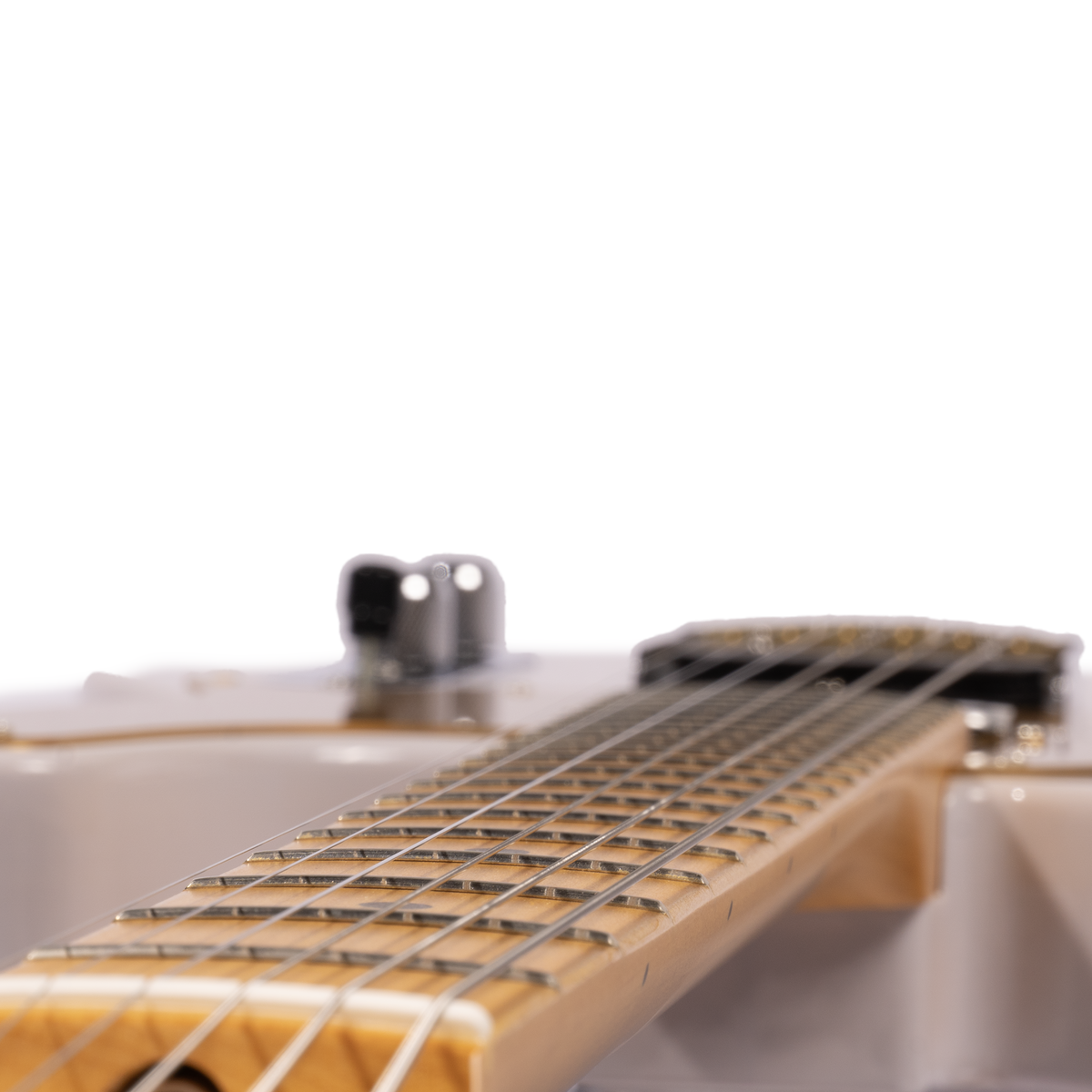 Fender JV Modified '50s Telecaster Electric Guitar, Maple, White Blonde
