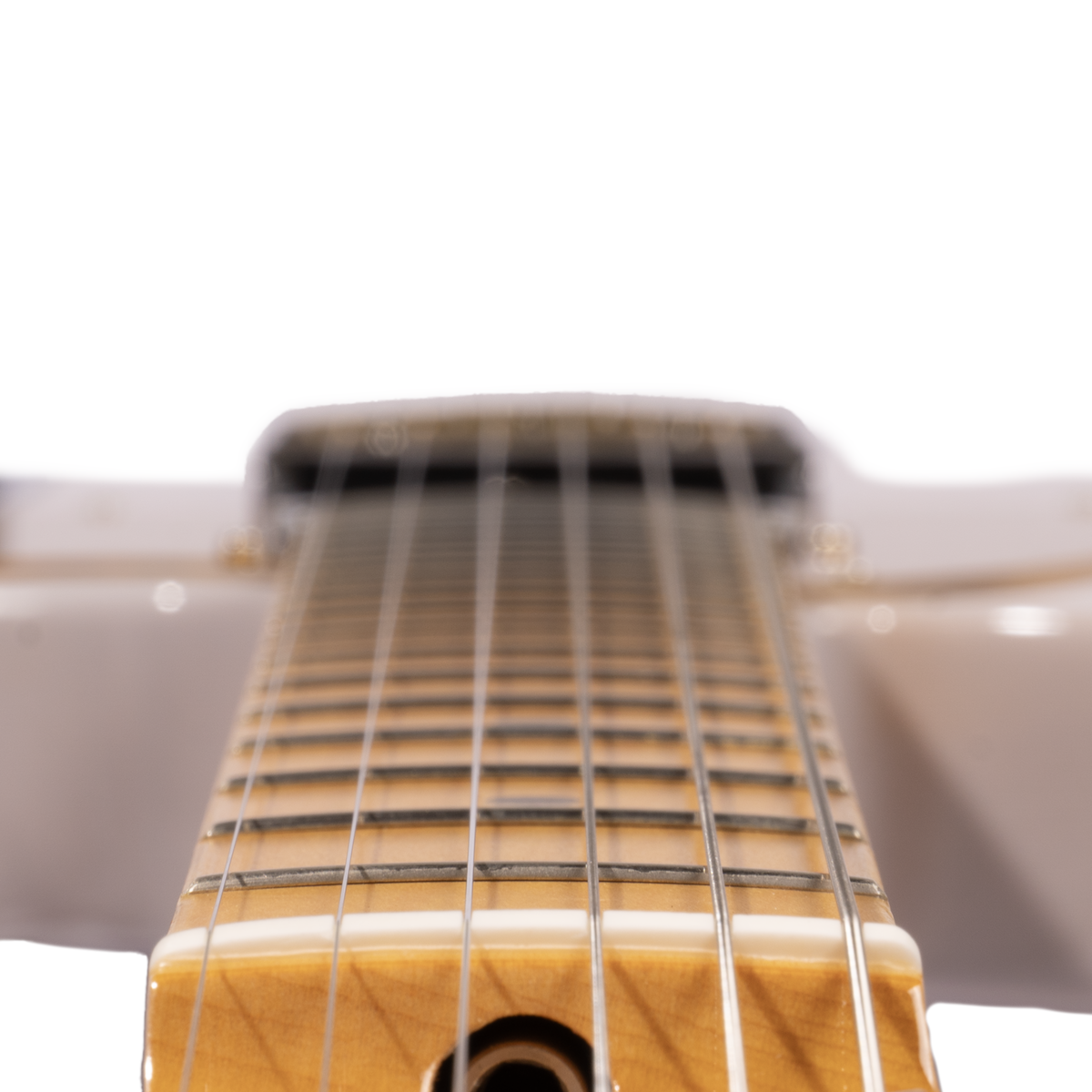 Fender JV Modified '50s Telecaster Electric Guitar, Maple, White Blonde