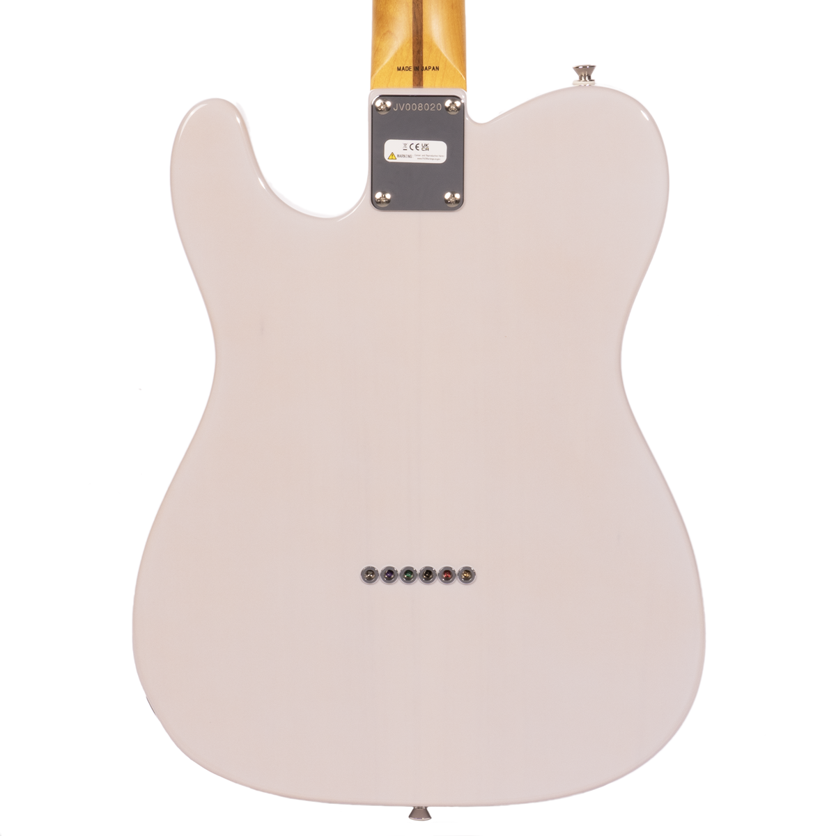 Fender JV Modified '50s Telecaster Electric Guitar, Maple, White Blonde