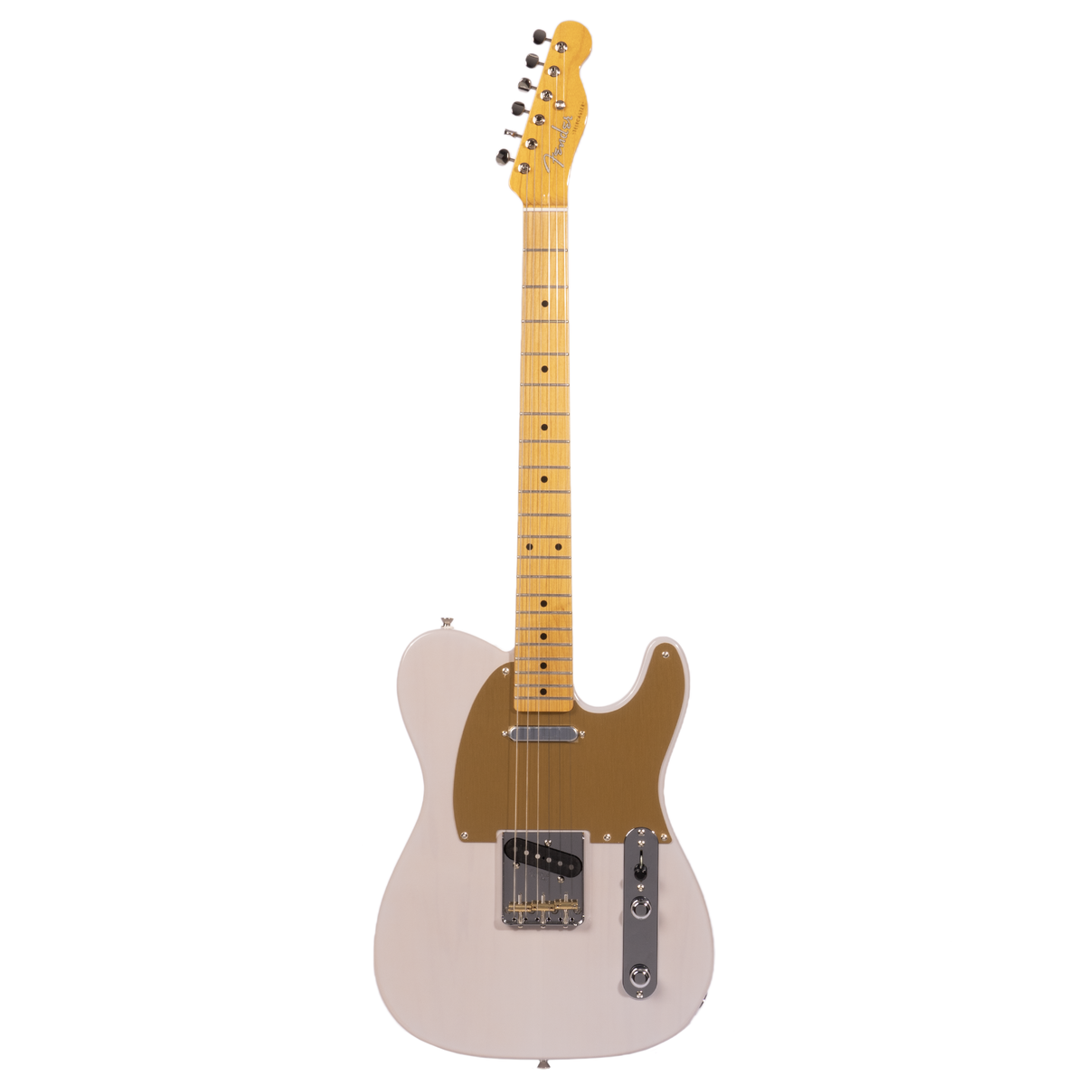 Fender JV Modified '50s Telecaster Electric Guitar, Maple, White Blonde