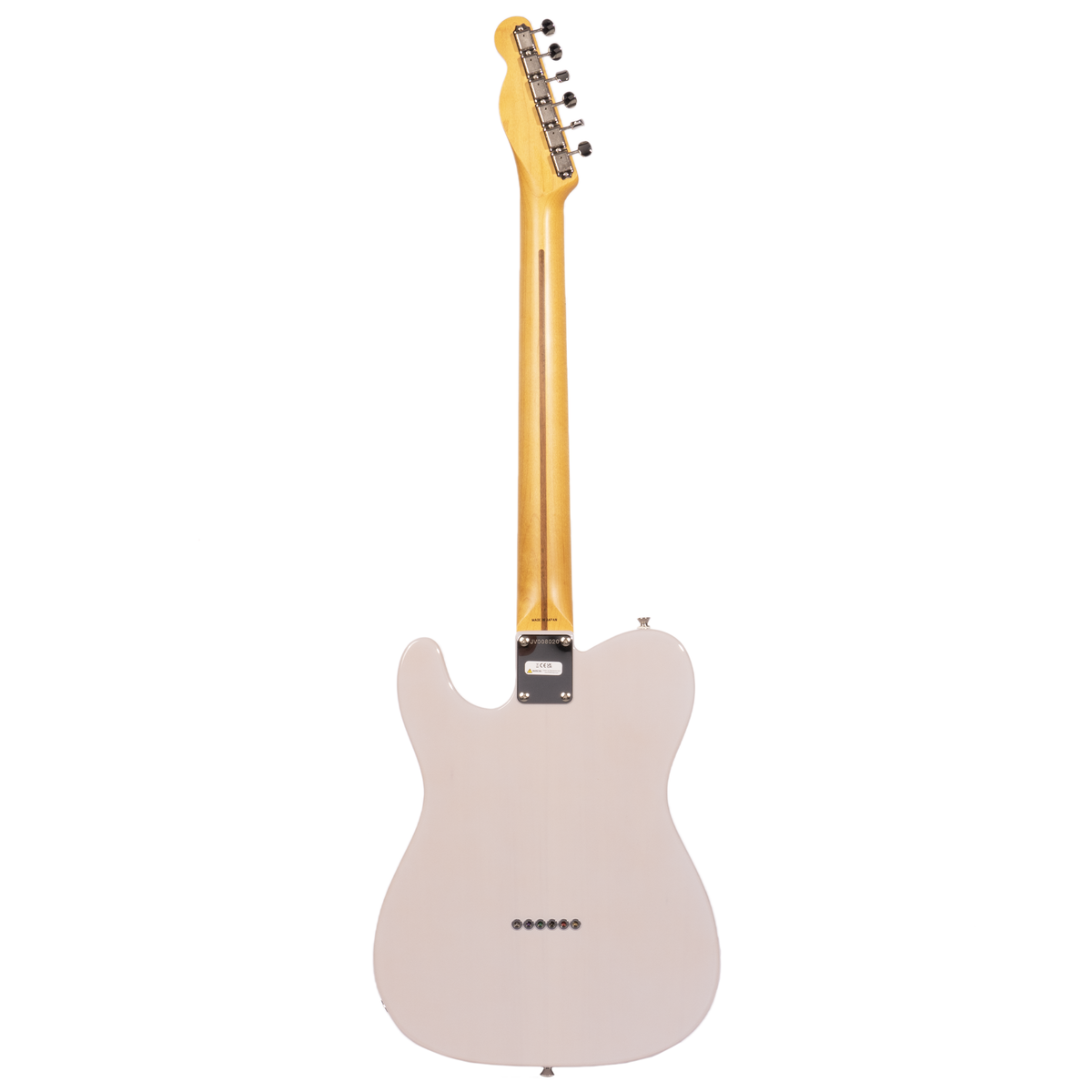 Fender JV Modified '50s Telecaster Electric Guitar, Maple, White Blonde