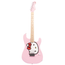 Squier Limited Edition Hello Kitty Stratocaster Electric Guitar, Maple Fingerboard, Pink