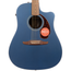 Fender Redondo Player Acoustic-Electric Guitar, Walnut Fingerboard, Lake Placid Blue