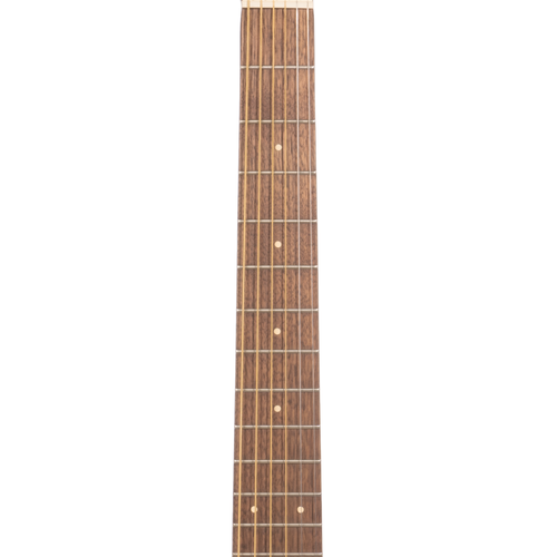 Fender Malibu Player Acoustic-Electric Guitar, Walnut Fingerboard, Olympic White