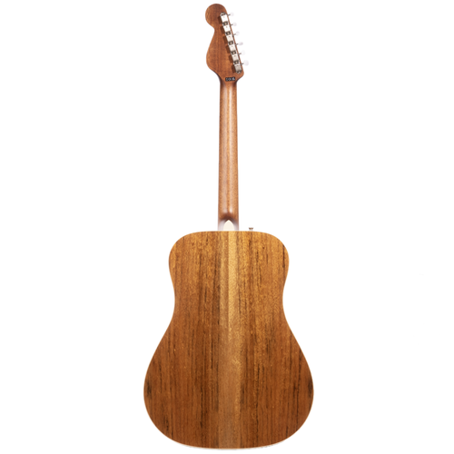 Fender King Vintage Acoustic-Electric Guitar, Aged Natural w/ Case