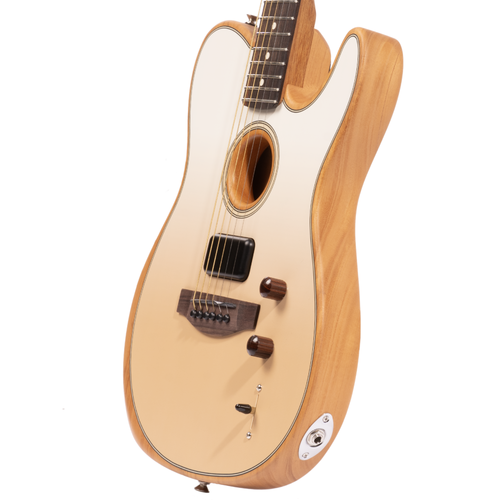 Fender Finneas Acoustasonic Telecaster Acoustic-Electric Guitar, Cappuccino Fade