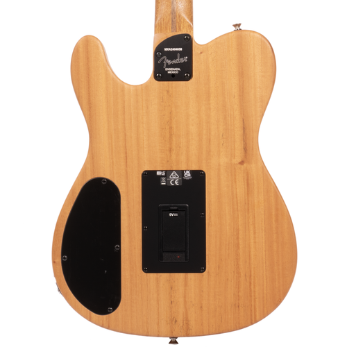 Fender Finneas Acoustasonic Telecaster Acoustic-Electric Guitar, Cappuccino Fade